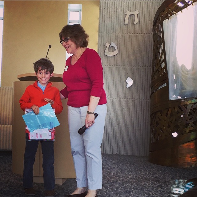 Sunday School Reading Award Ceremony with the Librarian