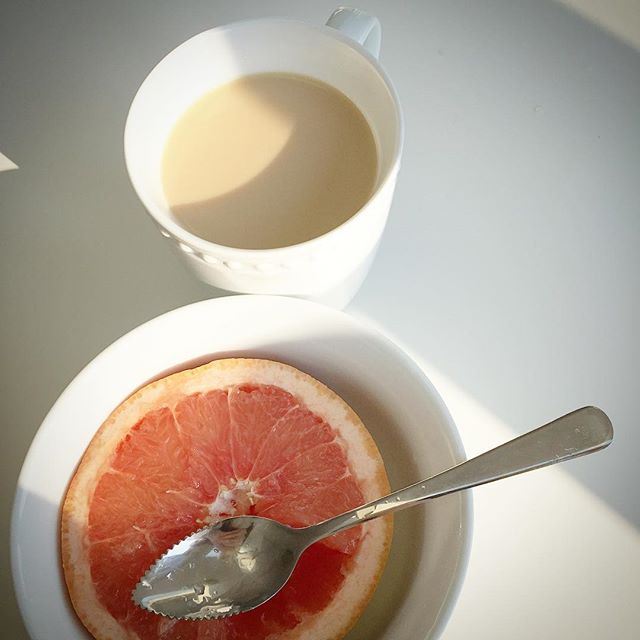 grapefruit spoons...the perfect addition to Sunday morning