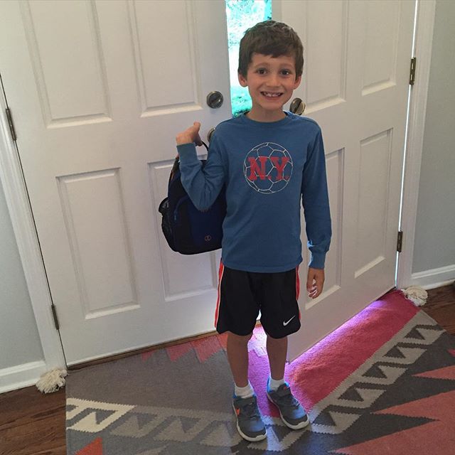 Collin said it is bittersweet to be done with second grade because he loves school, but he is excited for summer.