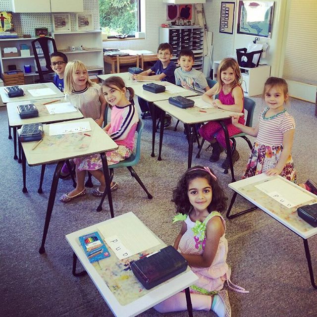 Noah's Montessori Kindergarten Class