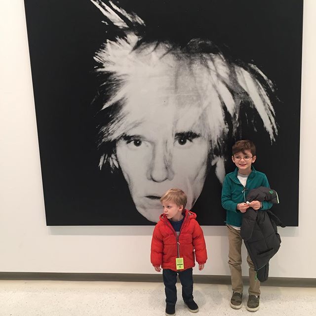 Noah's been studying Warhol