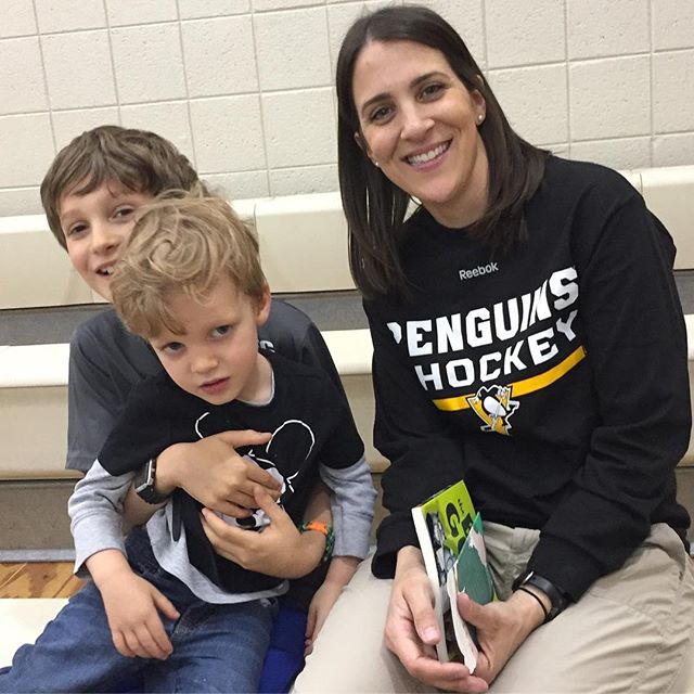 Collin and Rainey at the Book Fair with his sweet teacher, Mrs. LaLomia.