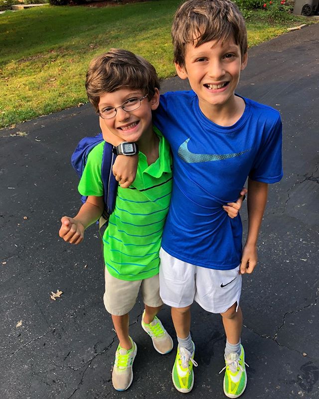 First Day of 2nd and 5th Grade