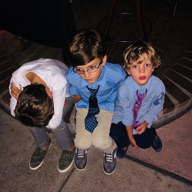 our boys partied hard at Josie and Steve’s Wedding