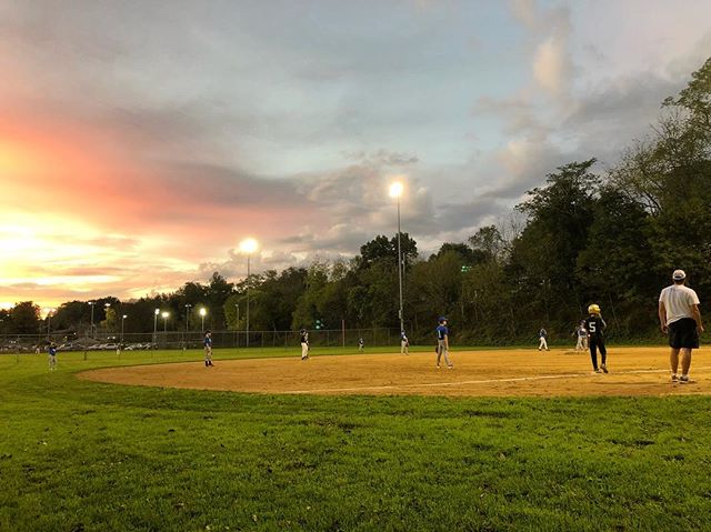 finally a gorgeous night for fall ball