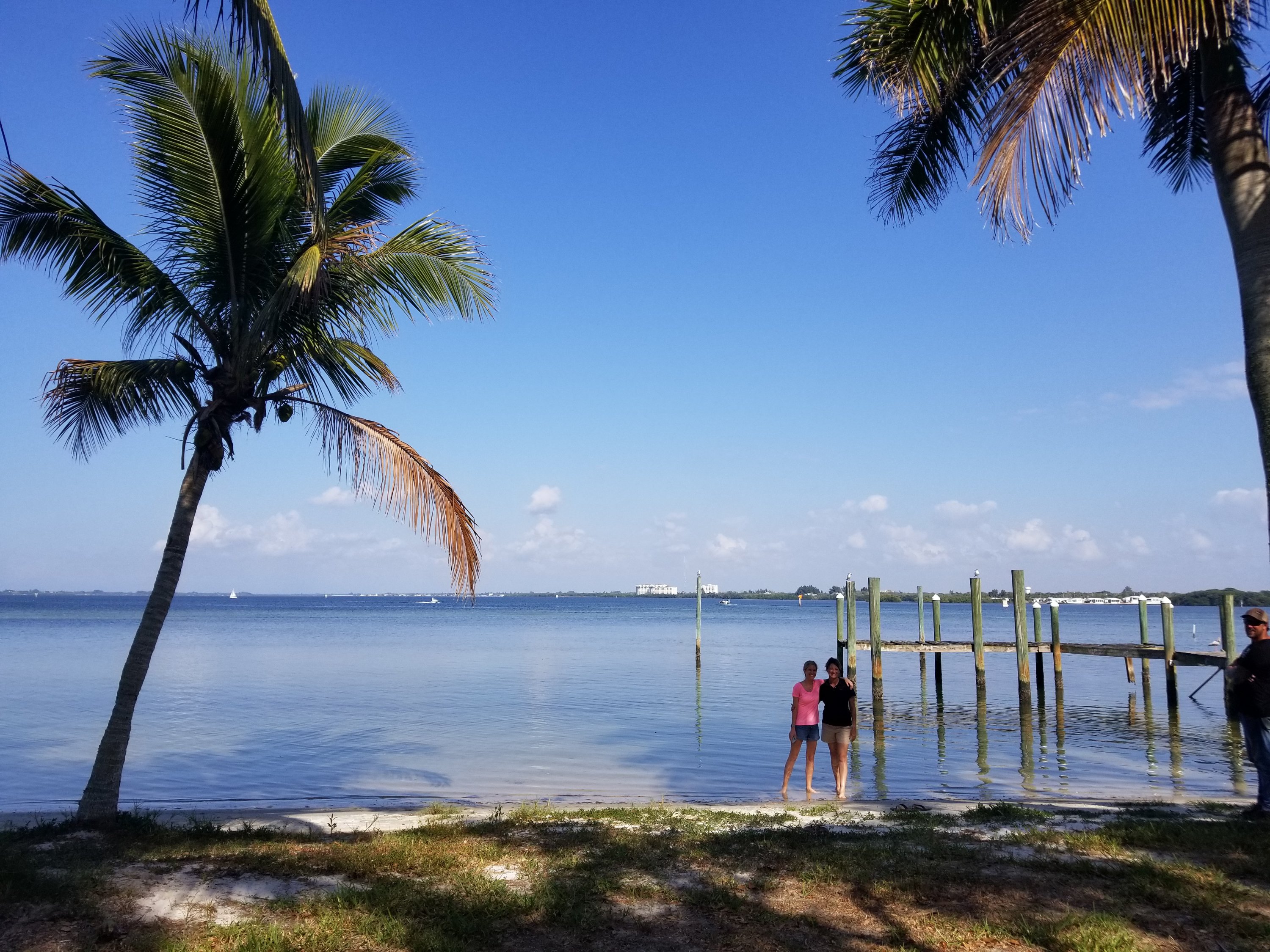 Visiting with Heidi and Rob on Snead Island | Rosenbergspeaks