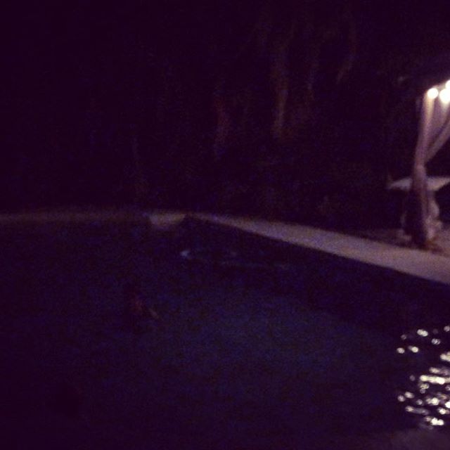 Night swimming