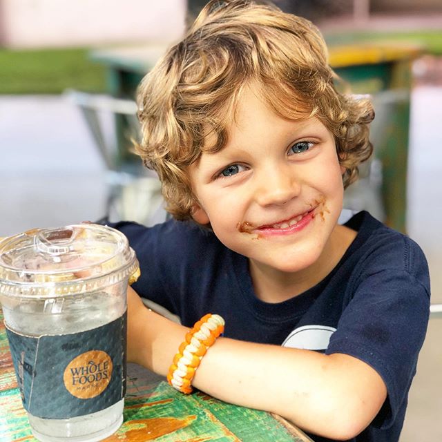 donuts with my almost kindergartener while his brothers are at camp